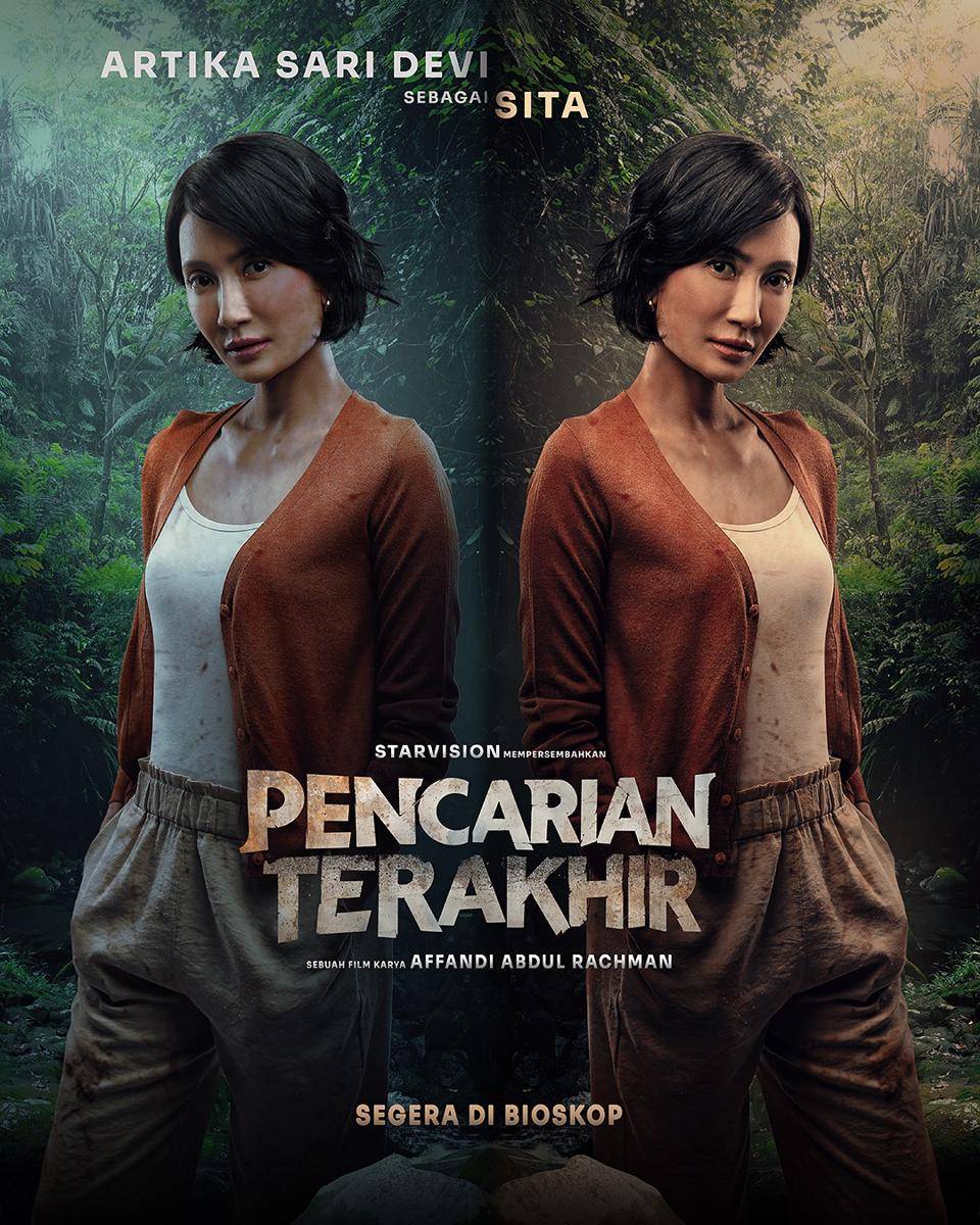 Poster karakter film Indonesia Pencarian Terakhir