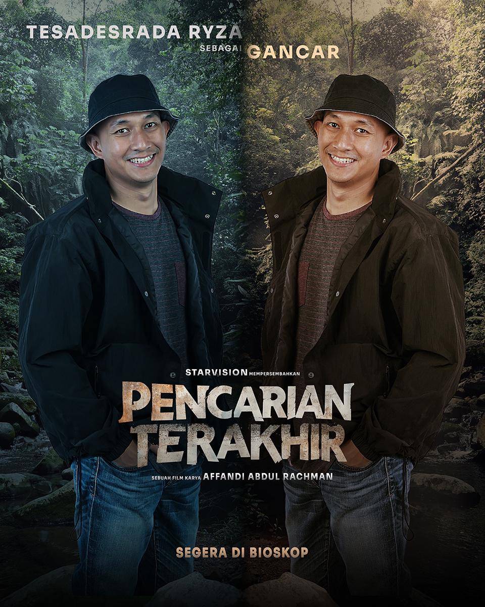 Poster karakter film Indonesia Pencarian Terakhir