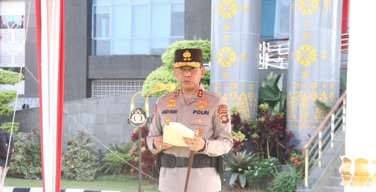 Kapolda Sumsel Irjen Andi Rian R. Djajadi (Dok: Humas Polda Sumsel)