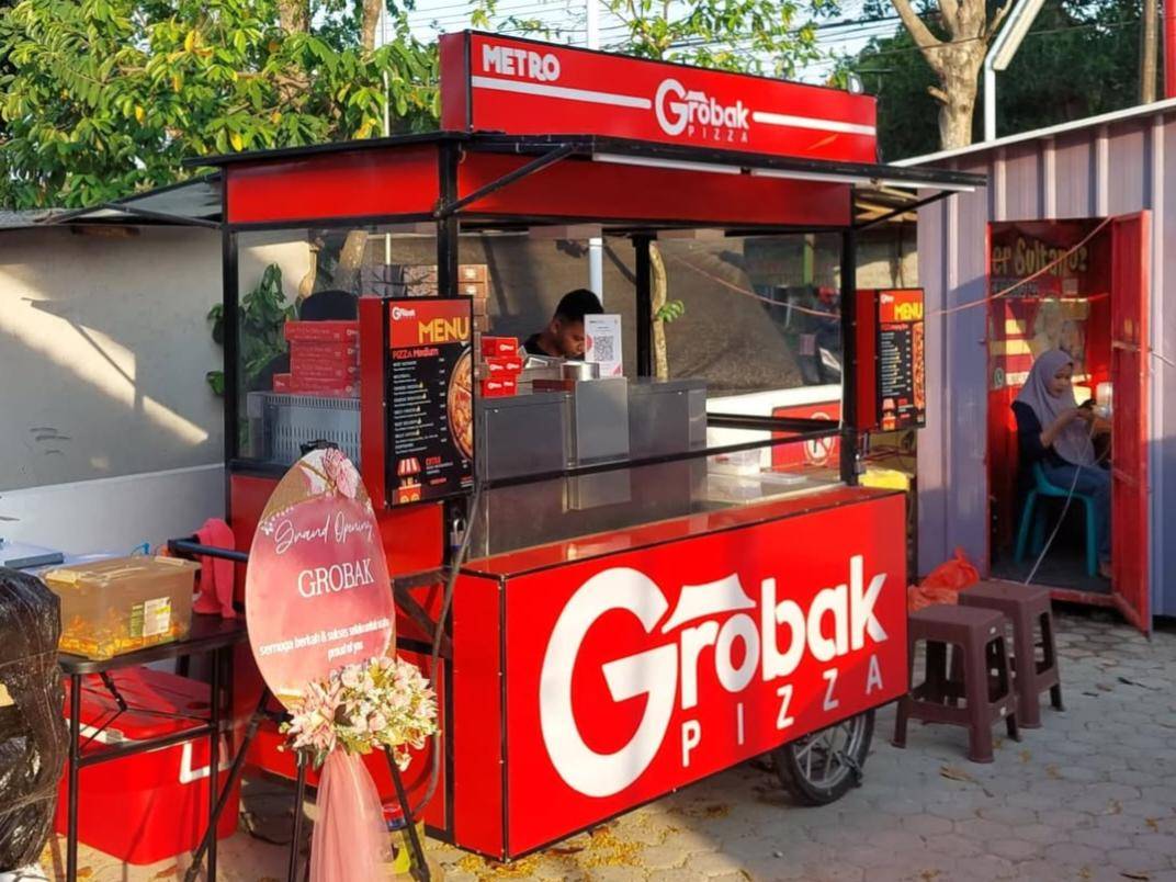Grobak Pizza Kota Metro