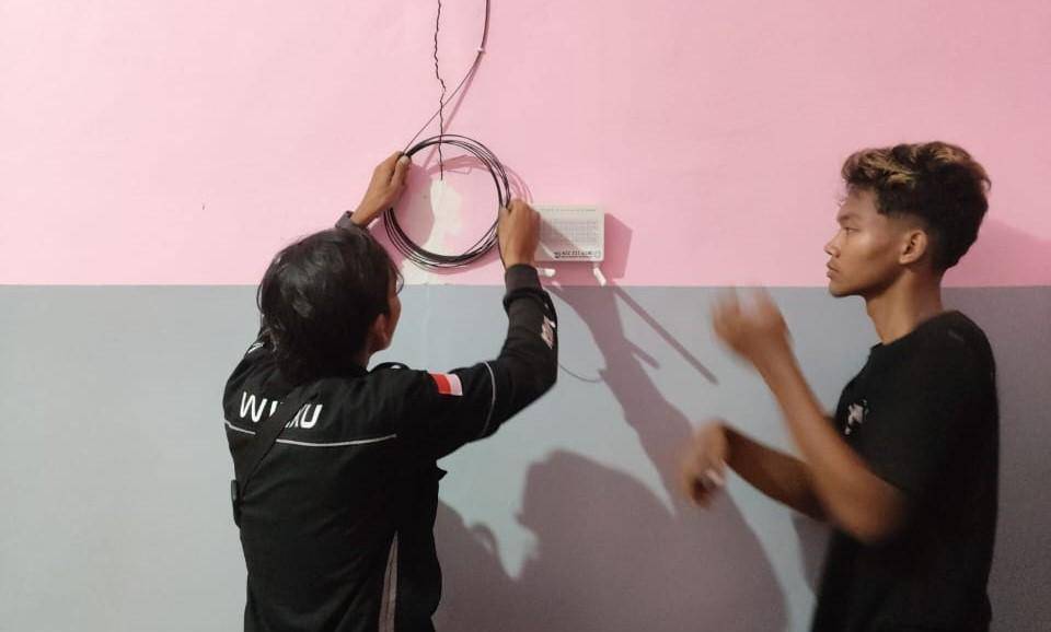 Pemasangan wifi gratis di Tabanan