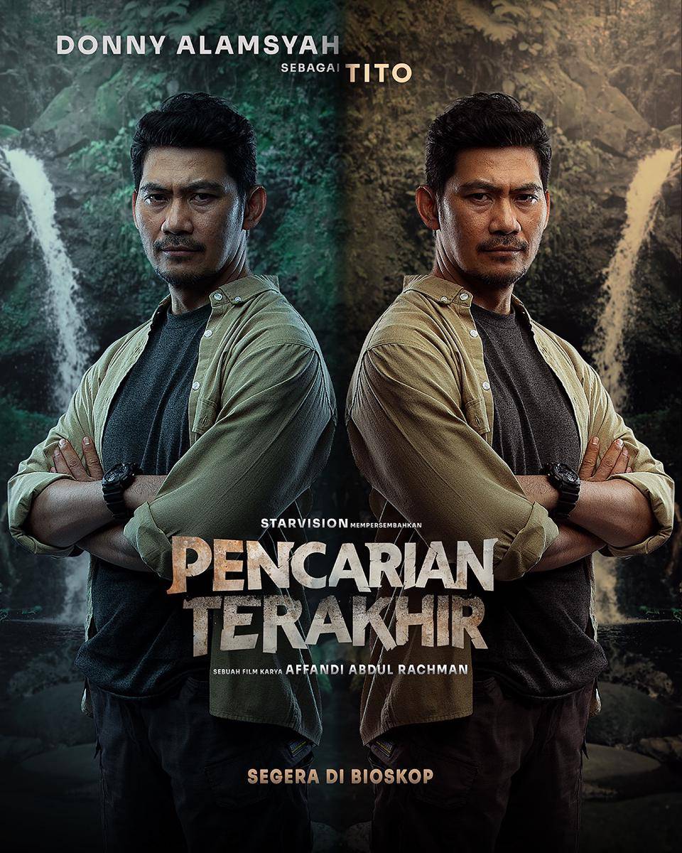 Poster karakter film Indonesia Pencarian Terakhir
