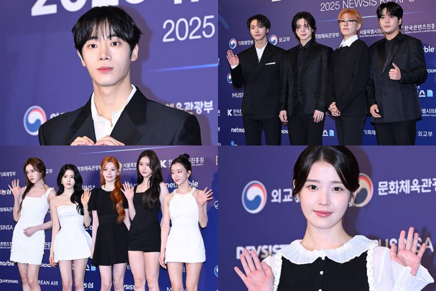 potret artis Korea di NEWSIS K-EXPO 2025 (dok. Newsen)