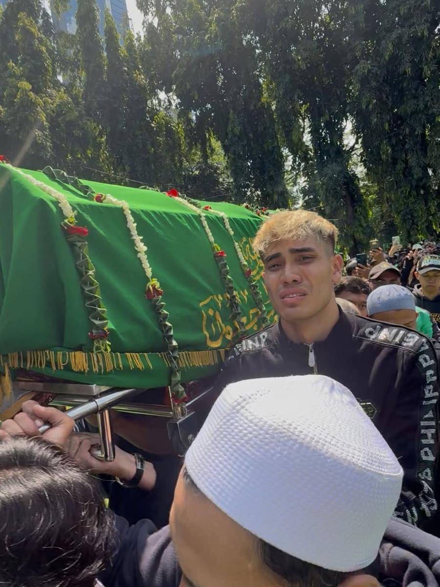 Suasana pemakaman Affan Kurniawan (instagram.com/aisar_khaledd) 
