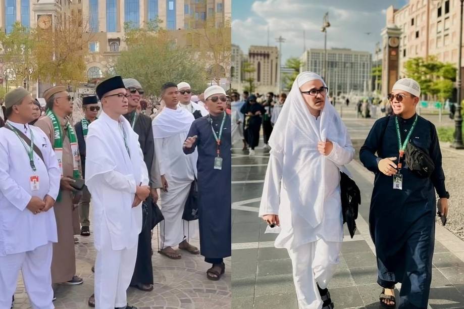 Ruben Onsu di Madinah