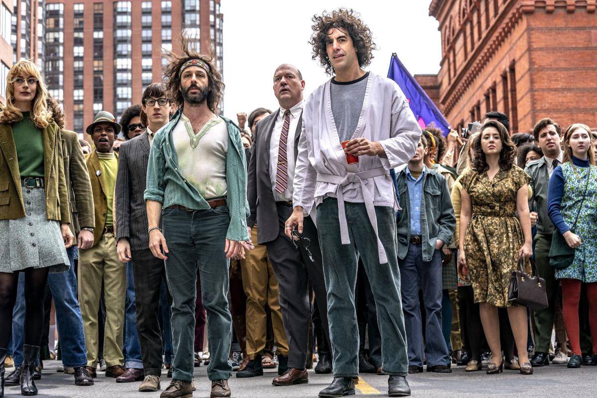 adegan dalam film The Trial of the Chicago 7