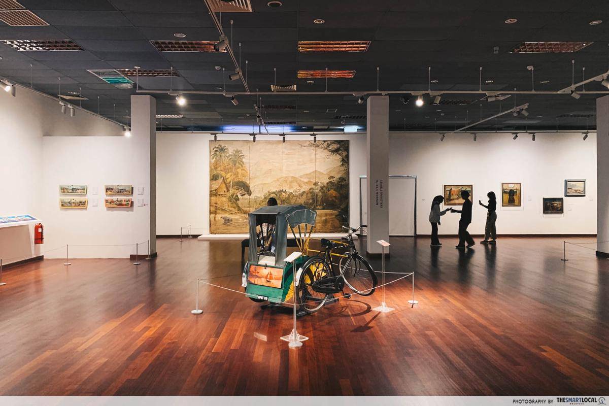 salah satu ruang galeri seni yang ada di National Art Gallery (thesmartlocal.my/ The Smart Local Malaysia)
