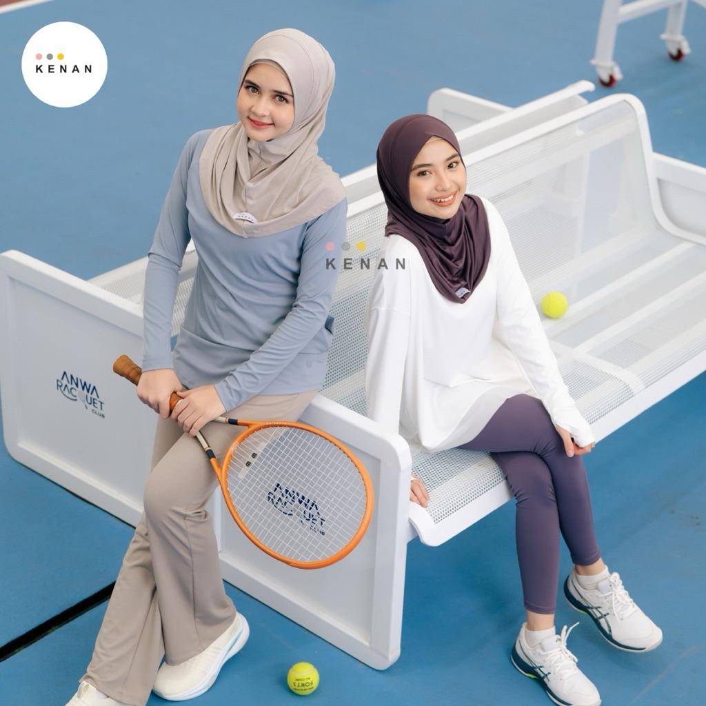KENAN - Fihanna Sport Hijab (shopee.co.id/KENAN Official Store)
