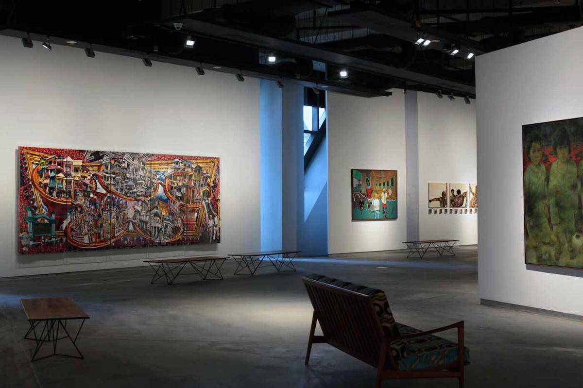 salah satu ruang galeri seni di Ilham Gallery (ilhamgallery.com/ Gallery Photo of Ilham Exhibition)