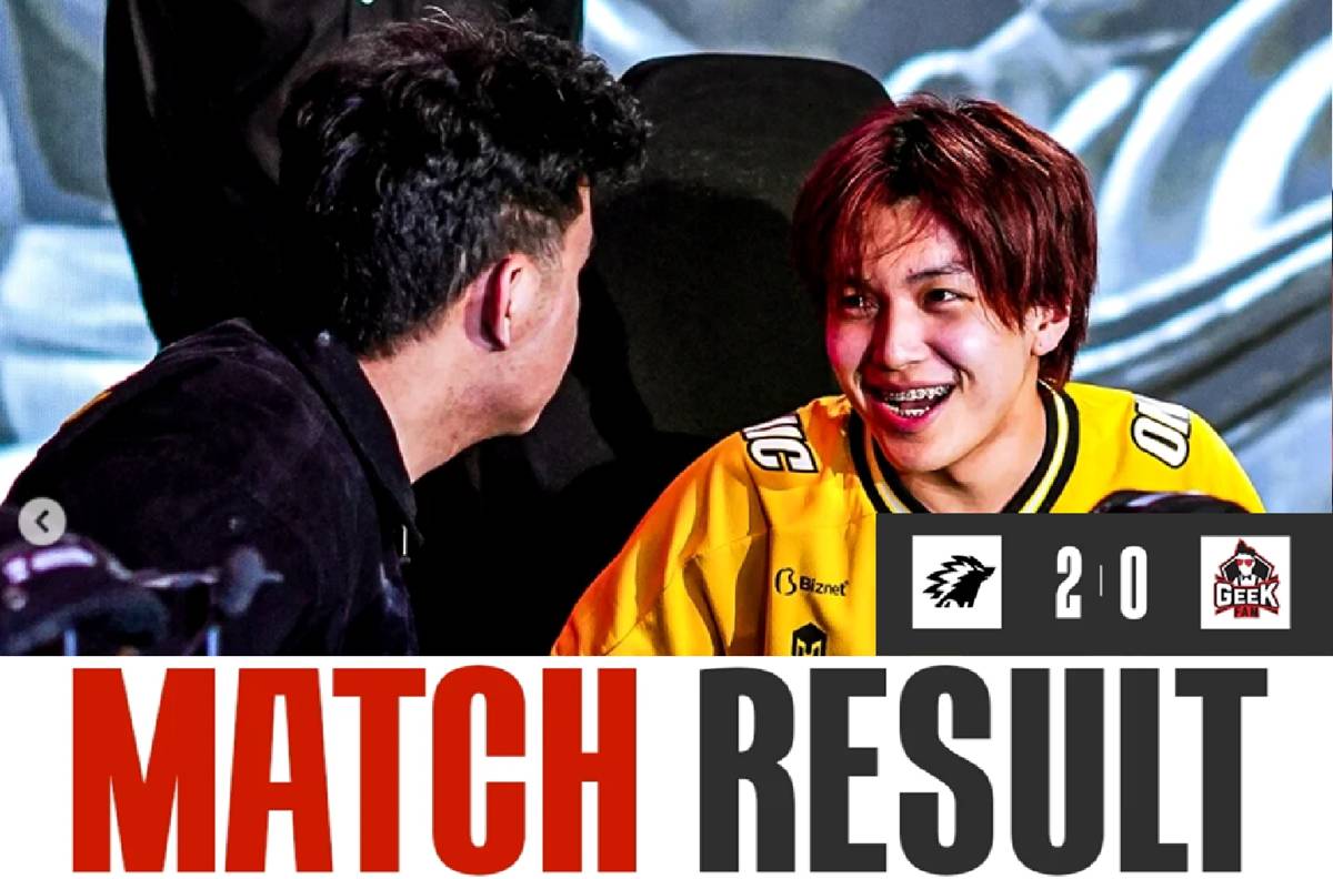 ONIC menang 2-0 dari GEEK