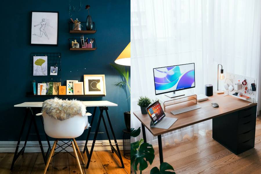 ide dekorasi meja kerja estetik (unsplash.com/Julia | Martin Katler)