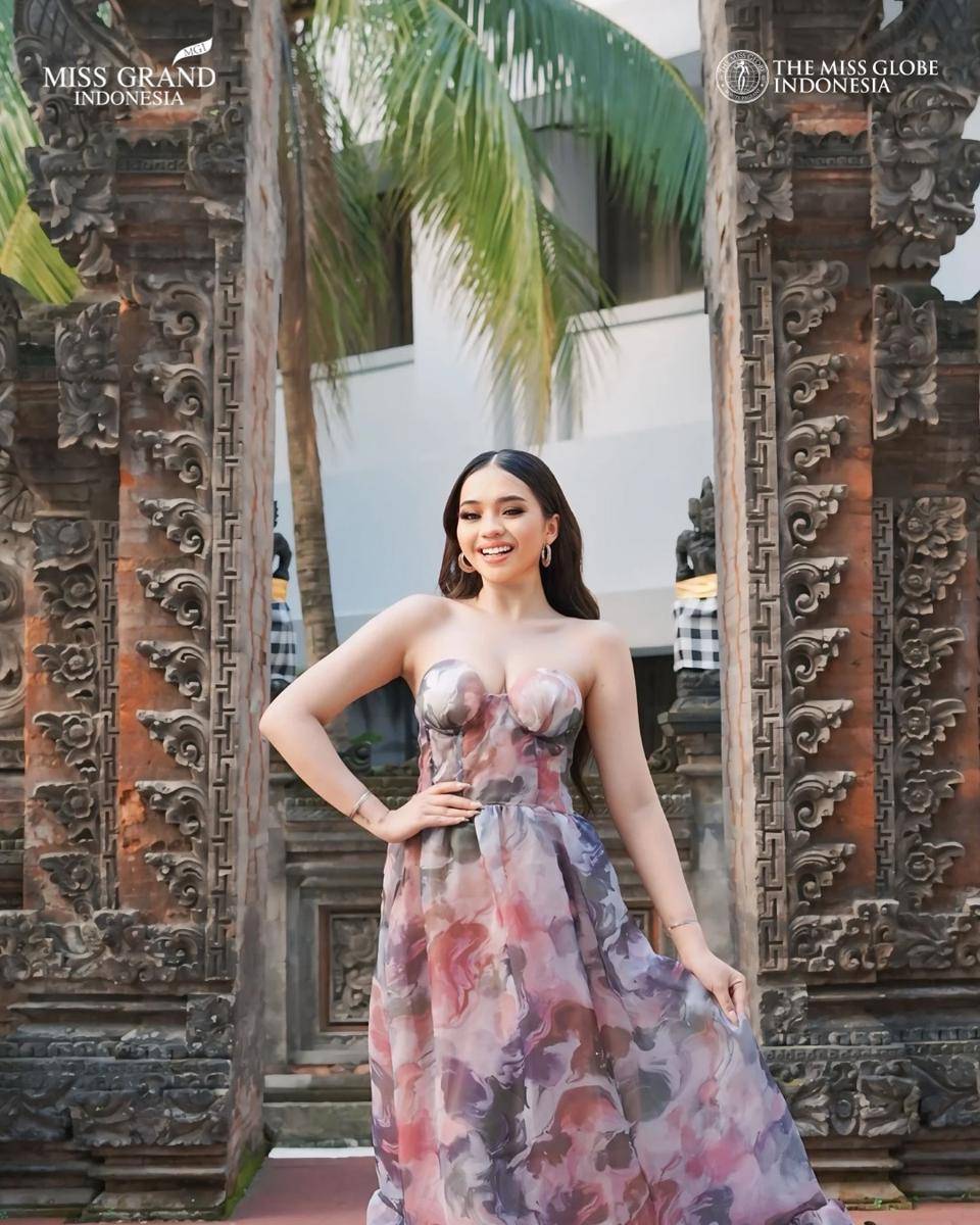 Potret 18 Finalis Miss Grand Indonesia 2025 di Resort Wear Competition (Instagram.com/missgrandindonesiaofficial)