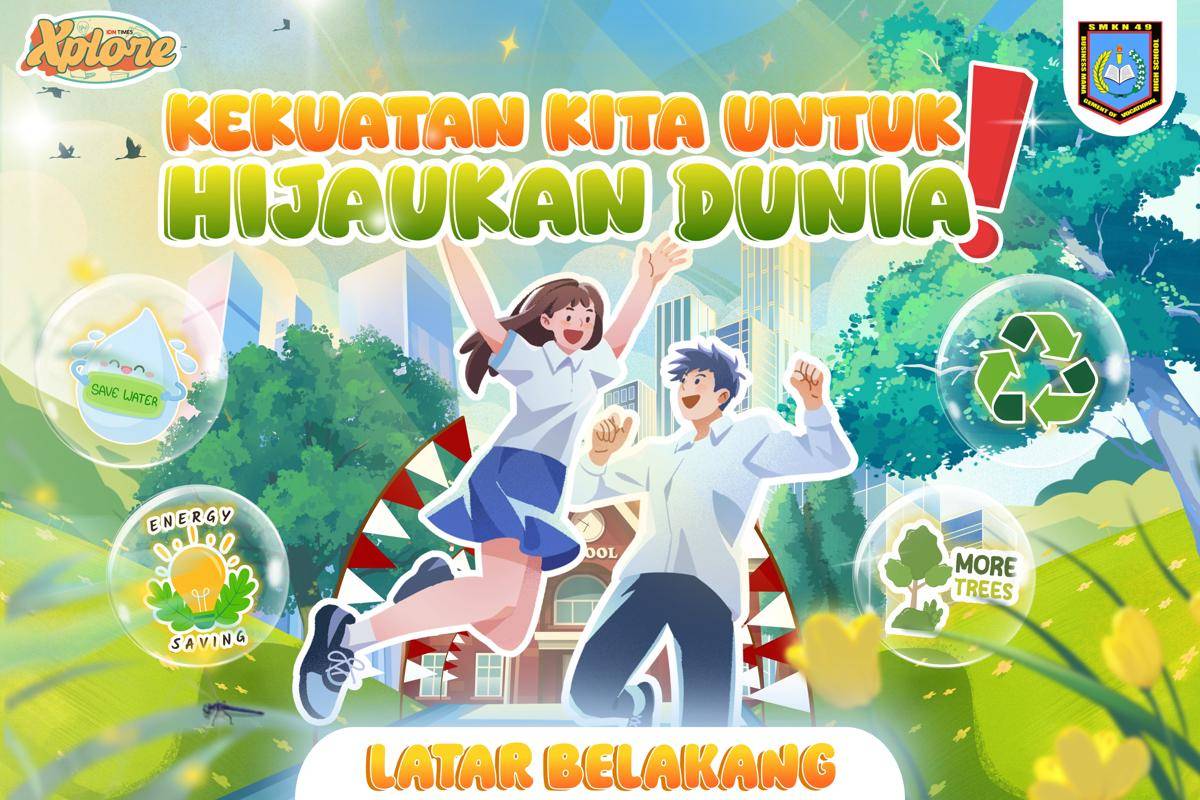 IDN Times Xplore/SATELIT_SMKN 49 JAKARTA