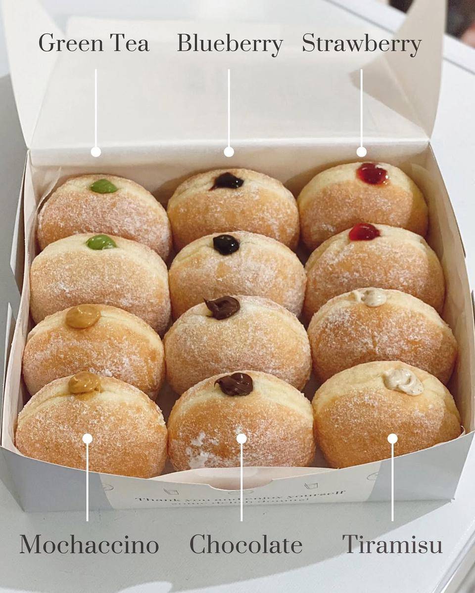 ilustrasi Menu Potato Doughnuts di Donatooze