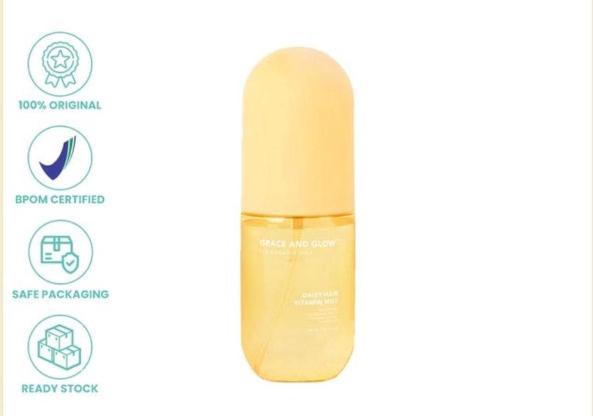 Grace and Glow Daisy Hair Vitamin Mist (www.tokopedia.com/graceandglowofficial)