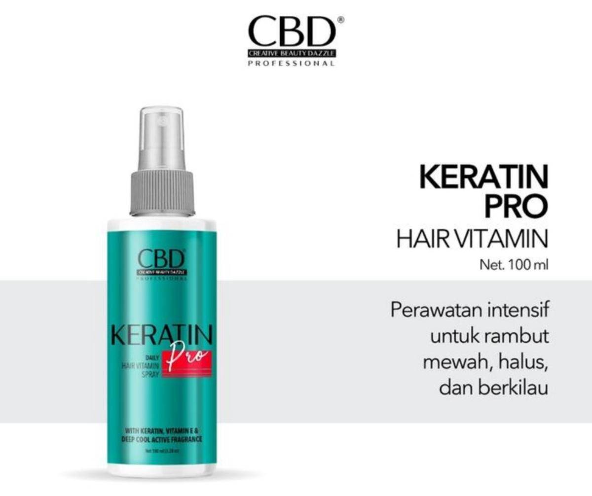 CBD Professional Keratin Pro Daily Hair Vitamin (www.tokopedia.com/cbdprofessional)