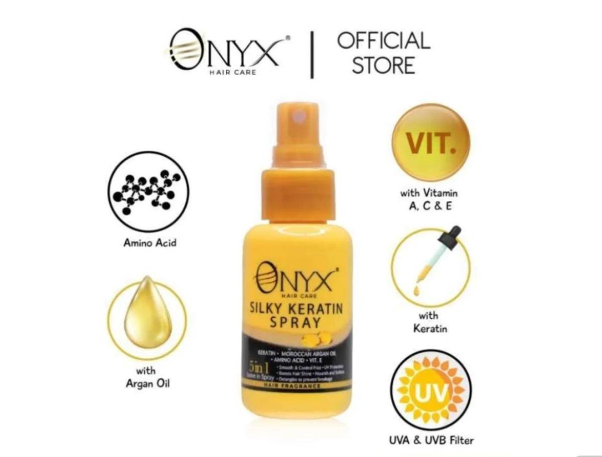 Onyx Silky Keratin Spray (www.blibli.com/Sweet Pineapple Flagship Store)