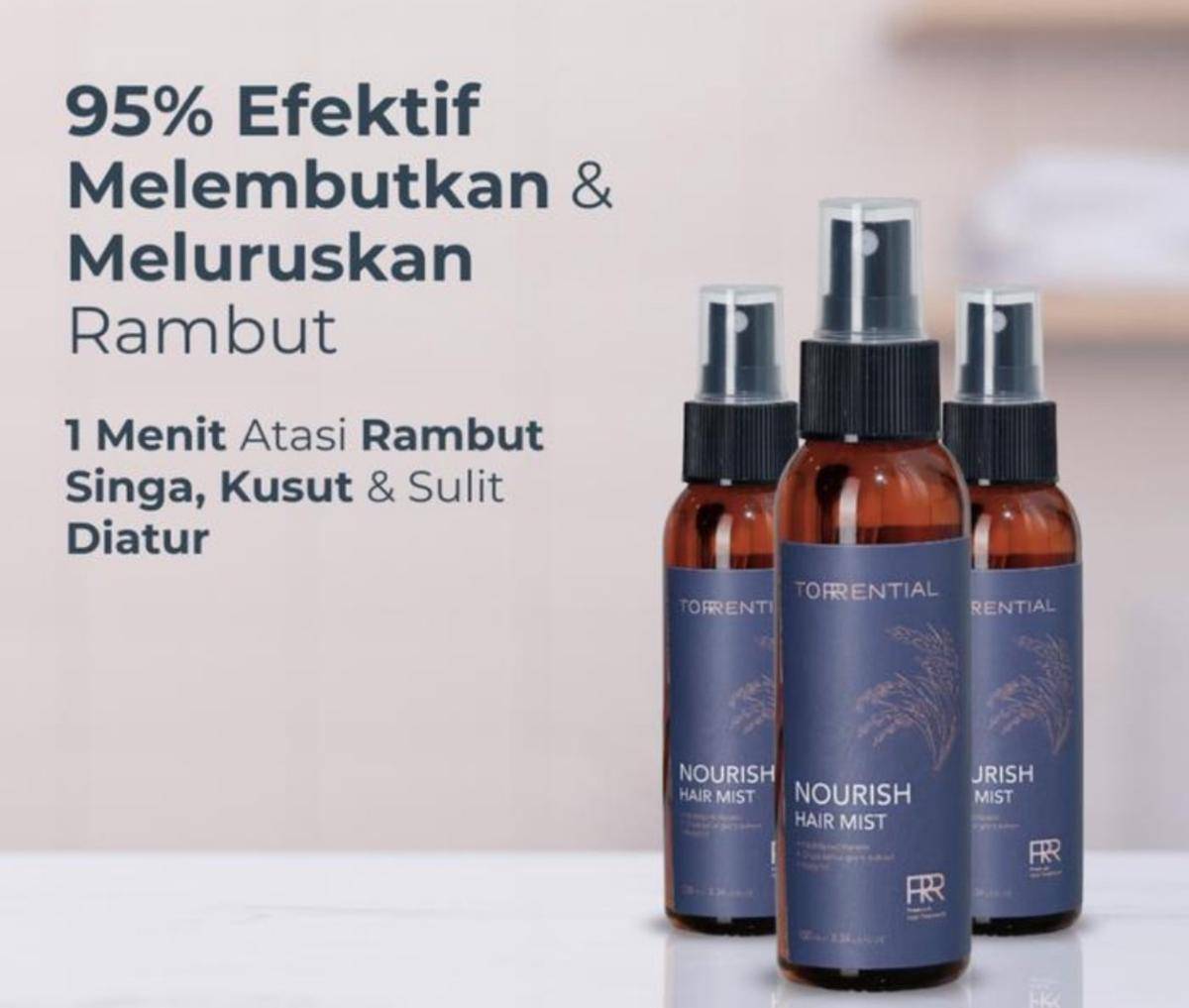 Torrential Nourish Hair Mist (www.tokopedia.com/hanastahani)