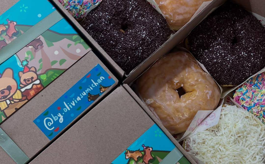 menu donat Olivia Sumichan (instagram.com/by.oliviasumichan)