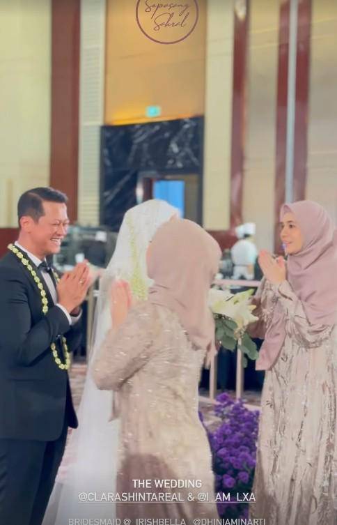 Irish Bella dan Dhini Aminarti Jadi Bridesmaid Clara Shinta (Instagram.com/dhiniaminarti)