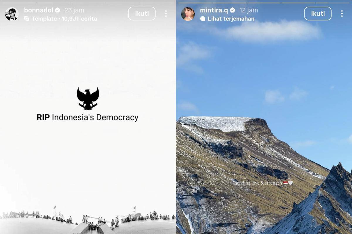 Artis Thailand beri dukungan untuk Indonesia
