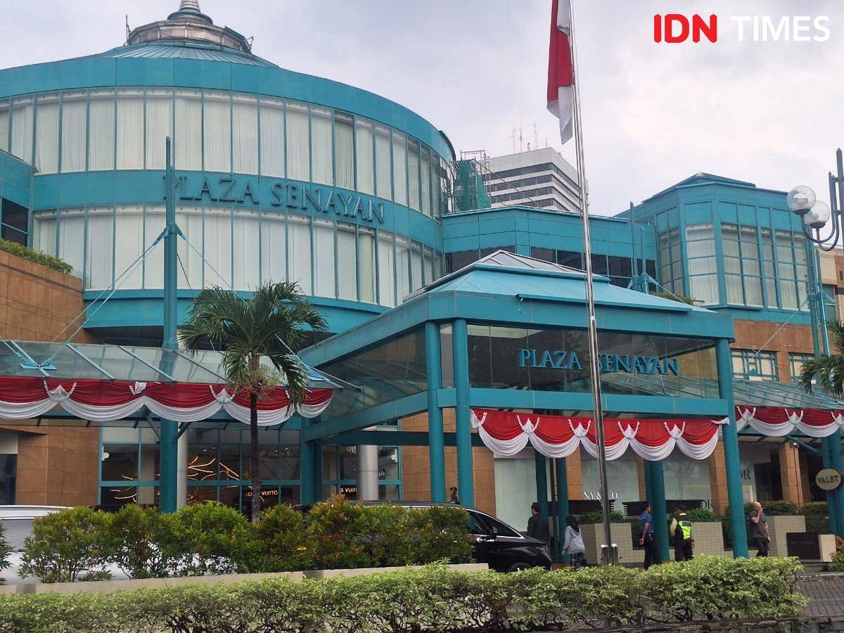 Plaza Senayan beroperasi normal usai demonstrasi besar pada Jumat (30/8/2025) (IDN Times / Lia Hutasoit)