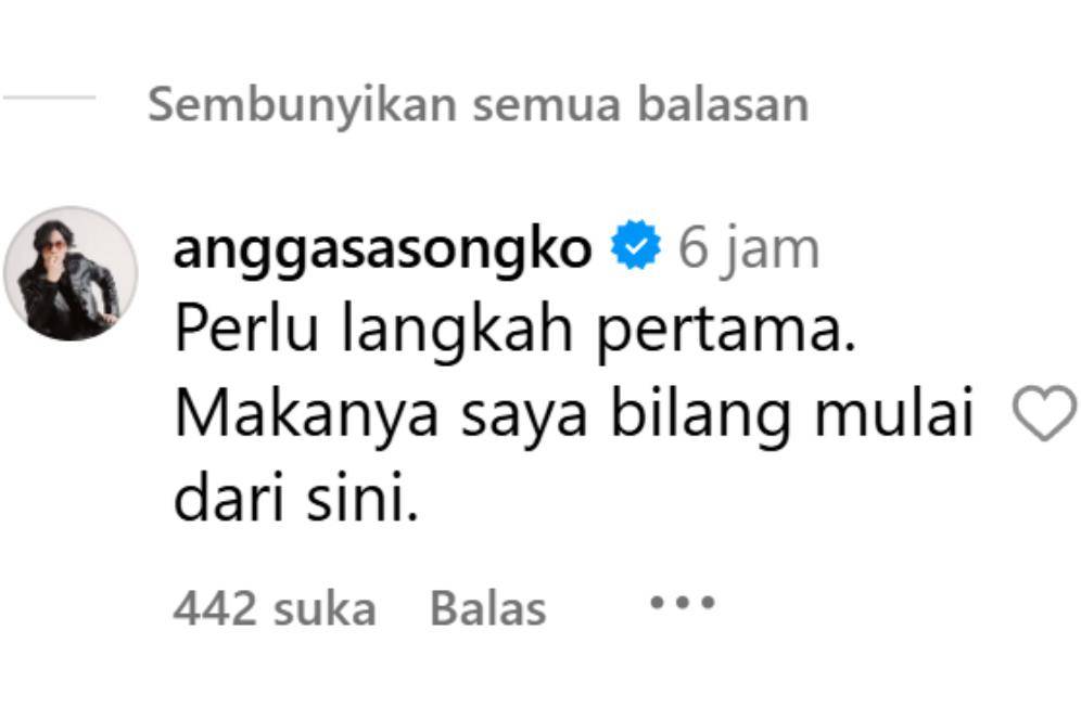 Angga Dwimas Sasongko desak mundur sejumlah anggota DPR dan Kapolri