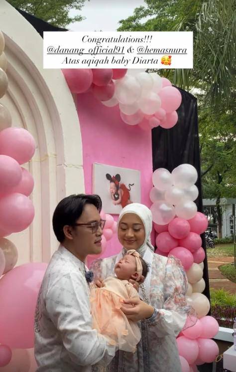 Akikah Anak Pertama Danang Pradana