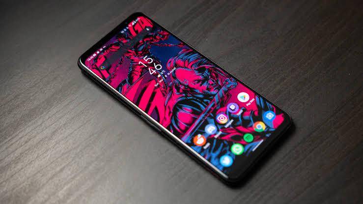 layar smartphone