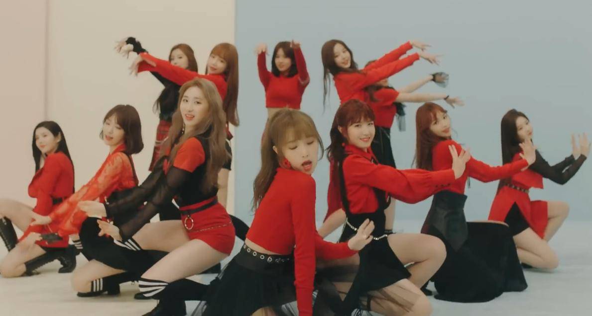 Cuplikan MV "La Vie en Rose" milik IZ*ONE (youtube.com/ Stone Music Entertainment)