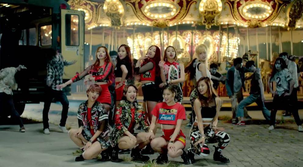 Cuplikan MV "Like Ooh Ahh" milik TWICE (youtube.com/JYP Entertainment)