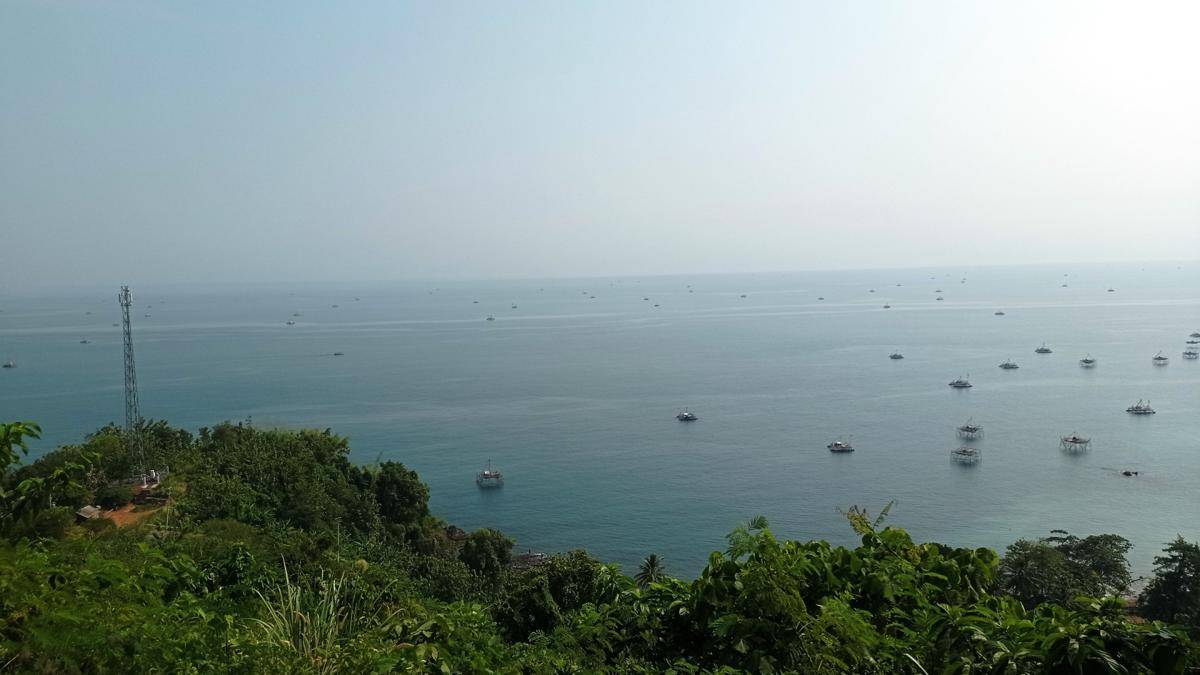 Puncak Dini, Geopark Ciletuh (dok.pribadi/Gusti Nur Iwari)