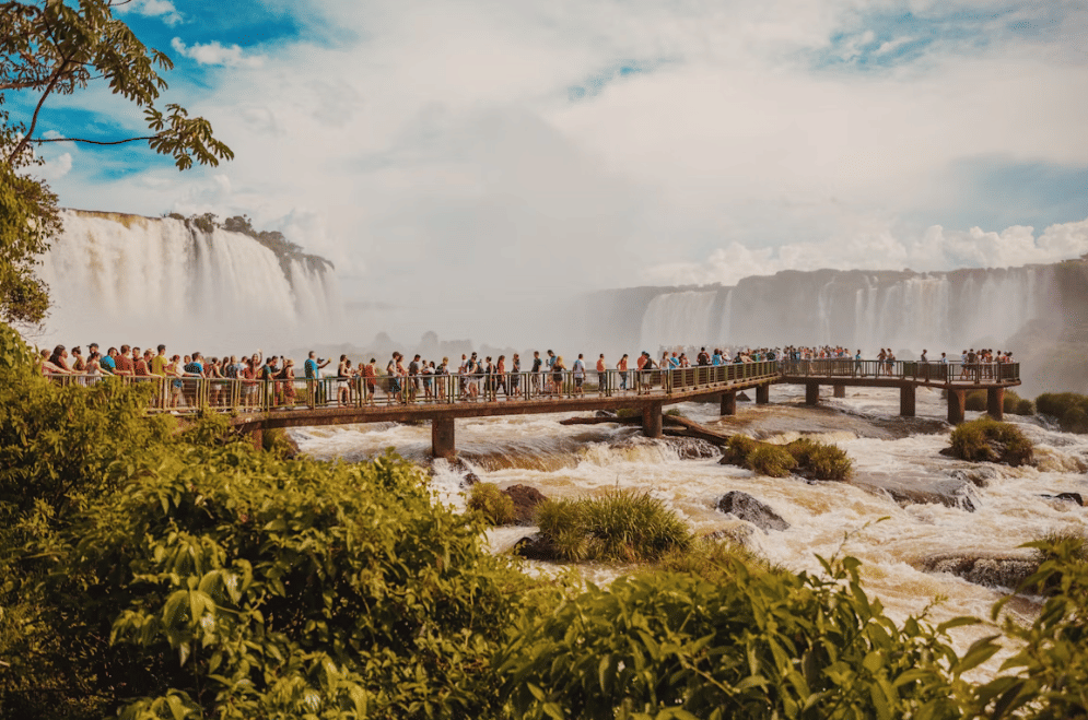 Potret Iguazu Falls di Argentina
