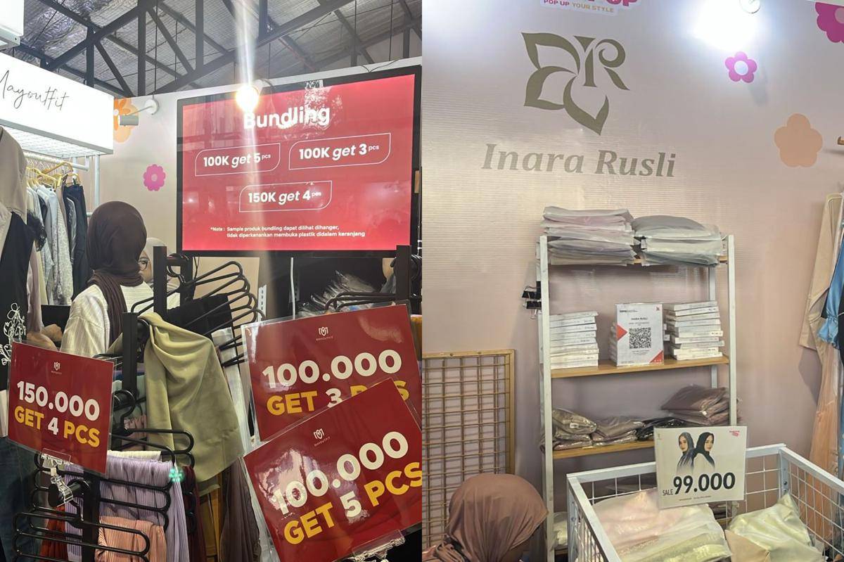 Potret Locapop, bazar busana siap pakai yang menyasar Gen Z, digelar pada Rabu-Minggu (27-31/8/2025) di Aeon Mall, Tanjung Barat, Jakarta Selatan. (dok. Locapop)