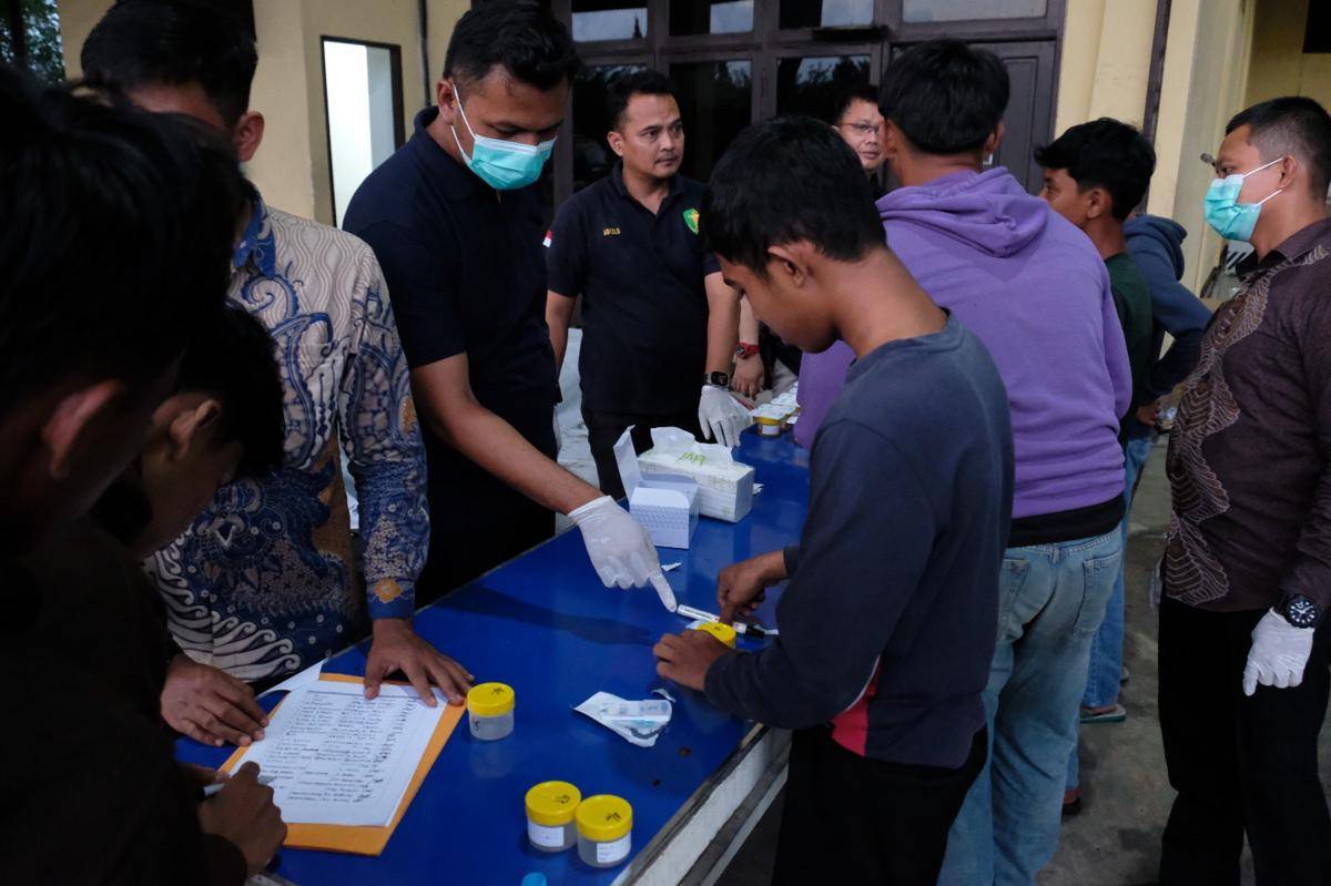 3 anak yang ikut aksi demo di Pontianak positif narkoba.