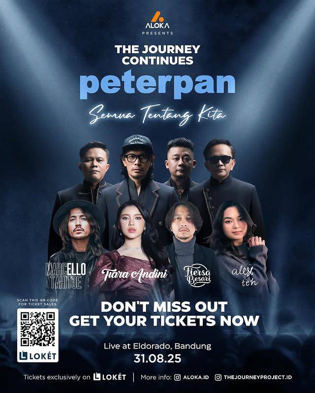 konser Peterpan: The Journey Continues di Bandung resmi ditunda