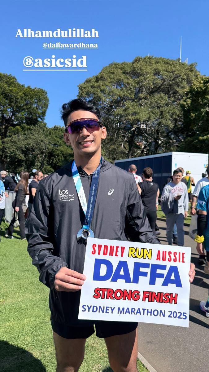 artis di Sydney Marathin 2025