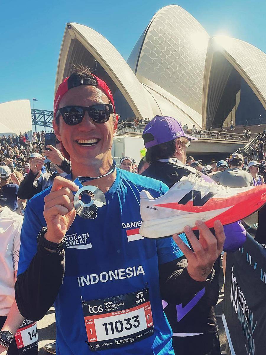 artis di Sydney Marathin 2025