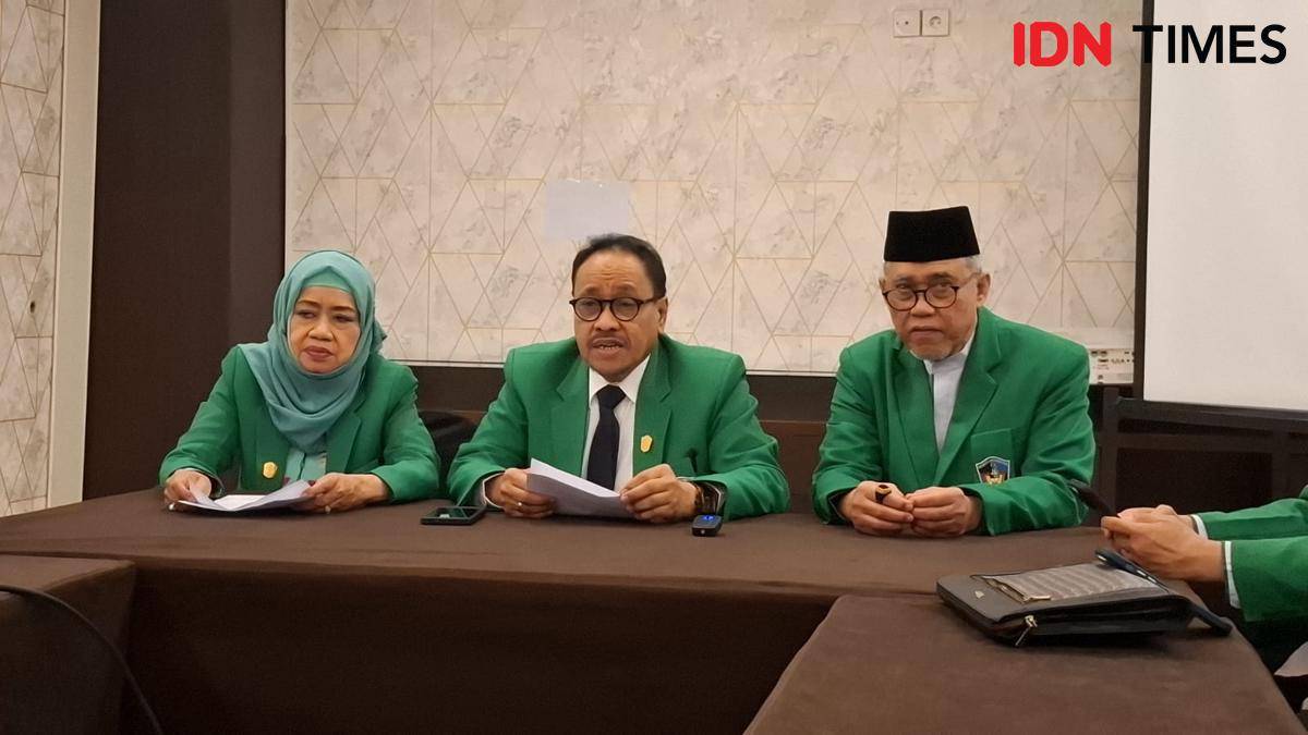Rektor UMI, Prof Hambali Thalib, Minggu (31/8/2025). IDN Times/Darsil Yahya