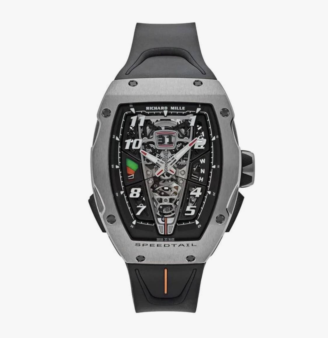 Jam tangan Richard Mille 40-01 Automatic Tourbillon McLaren Speedtail Limited Edition