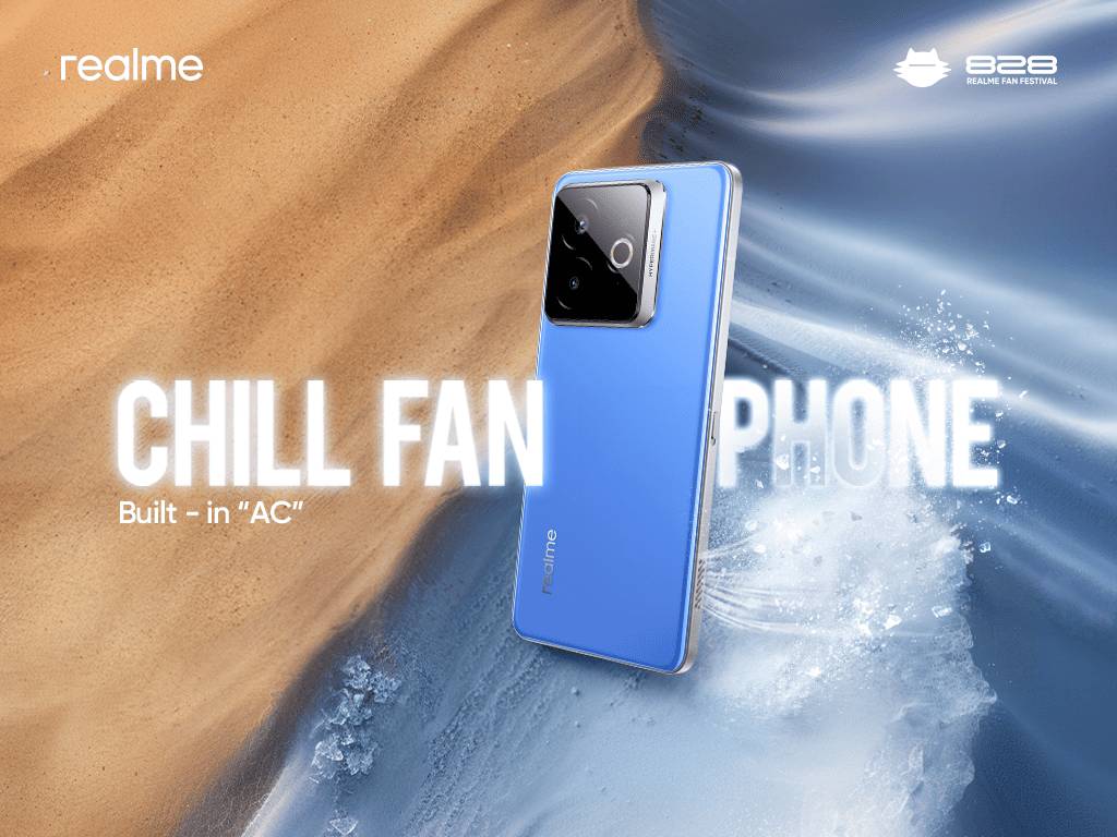 ilustrasi Chill Fan Phone (dok. realme)