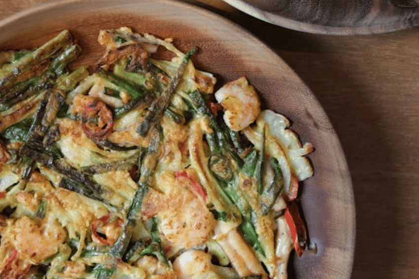 Potret pajeon khas Korea Selatan 