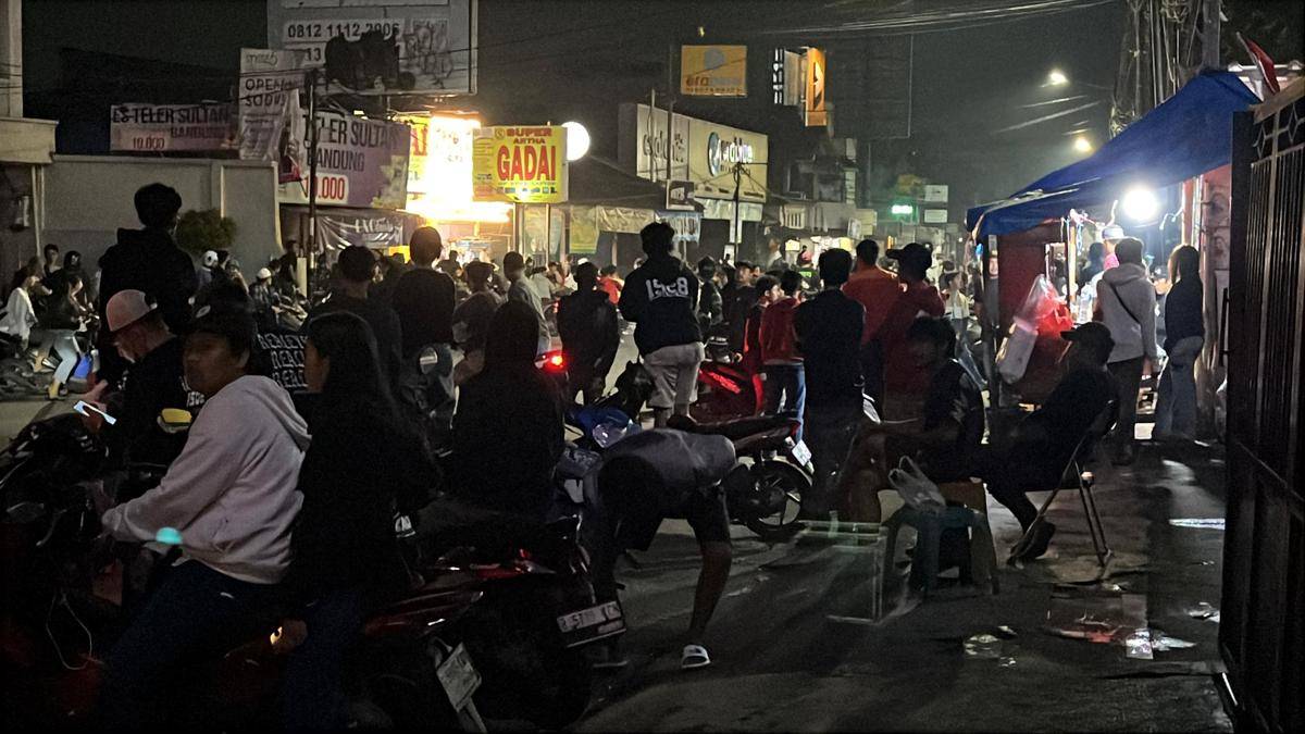 Situasi kawasan Pondok Gede Bekasi, Minggu (31/8/2025). (Istimewa)