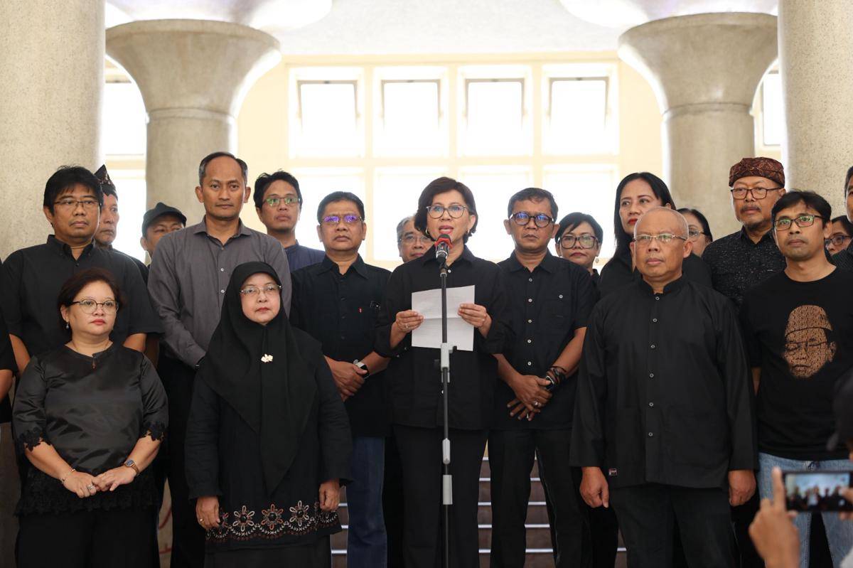 Seruan Moral Sivitas UGM, di Balairung UGM, Minggu (31/8/2025).  (Dok. Istimewa)