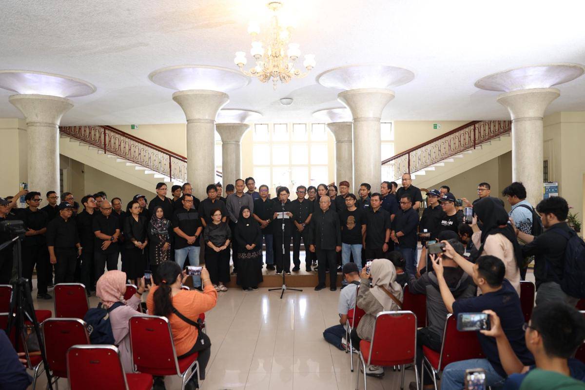 Seruan Moral Sivitas UGM, di Balairung UGM, Minggu (31/8/2025).  (Dok. Istimewa)