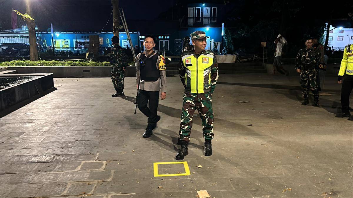 Pelaksanaan patroli skala besar di Kota Kediri. IDN Times/istimewa