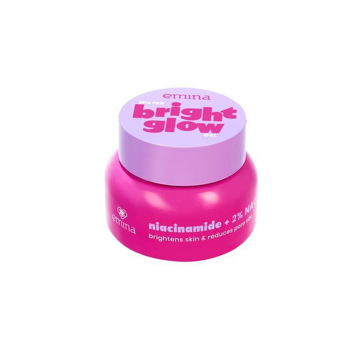 Emina Water Bright Glow Gel Niacinamide + 2% NAG + Vitamin C (tokopedia.com/Ngomset Beauty)