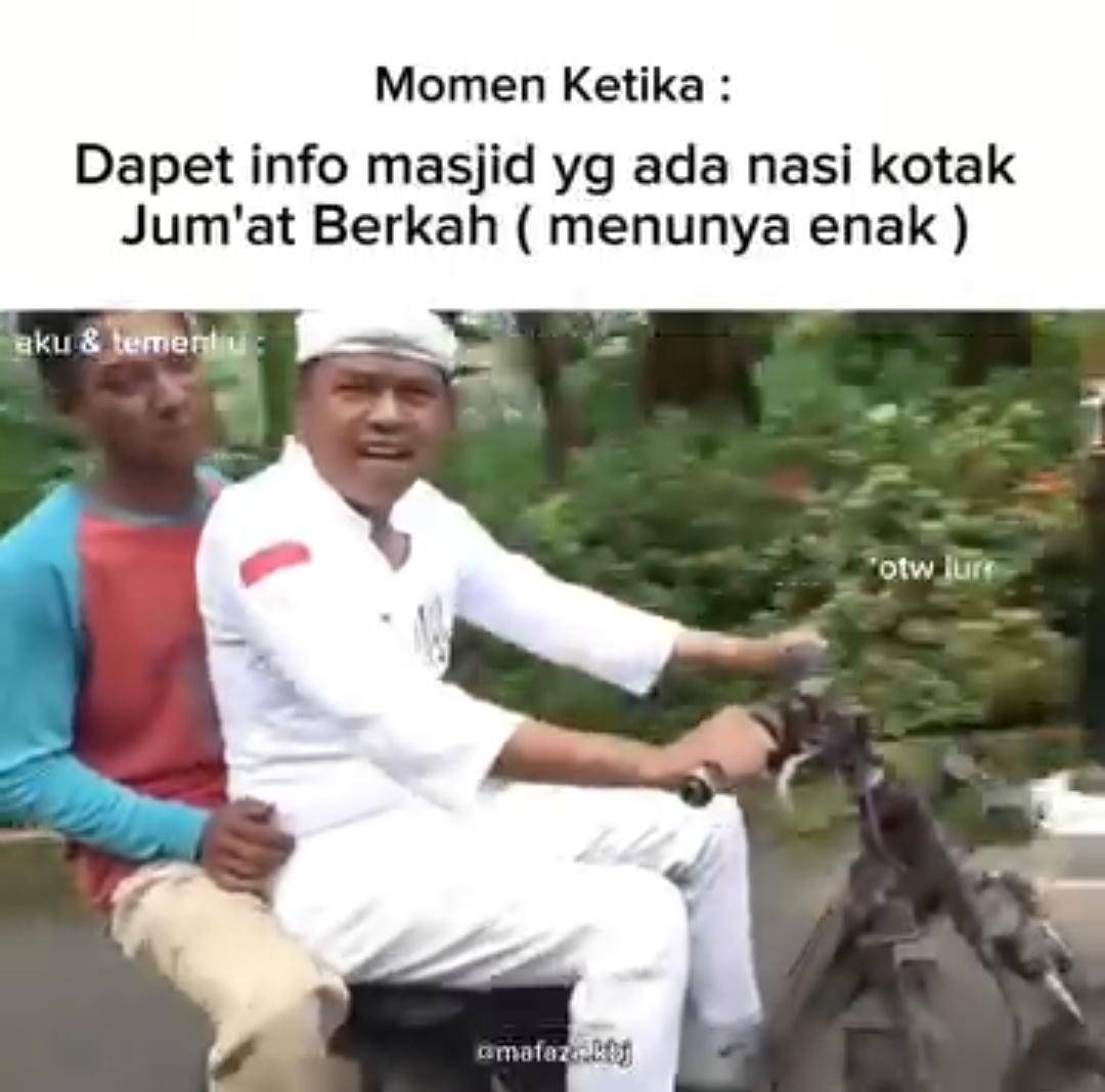 meme salat Jumat