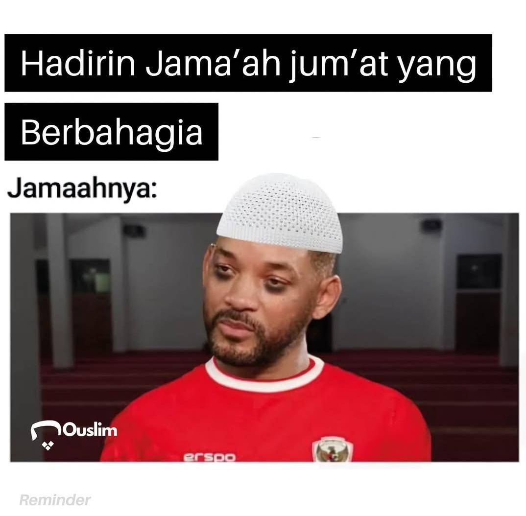 meme salat Jumat