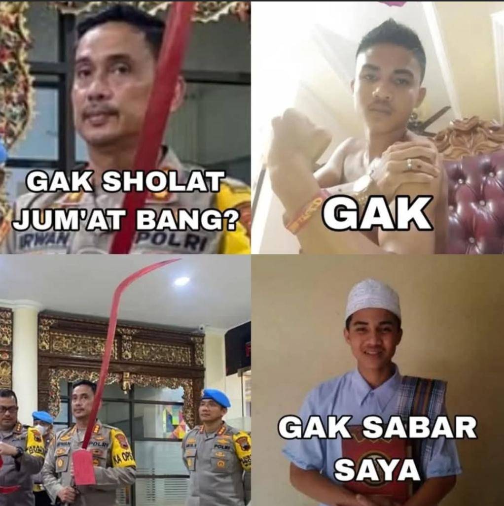 meme salat Jumat